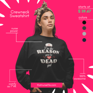 Im The Reason Youre Not Dead Yet Sweatshirt